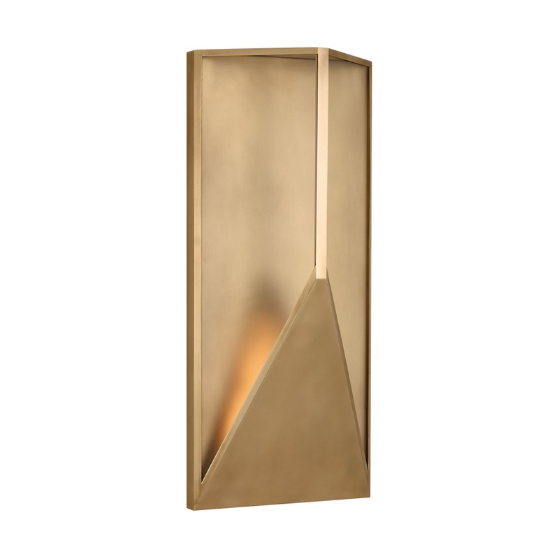 Punto 22 Wall Hand Rubbed Antique Brass