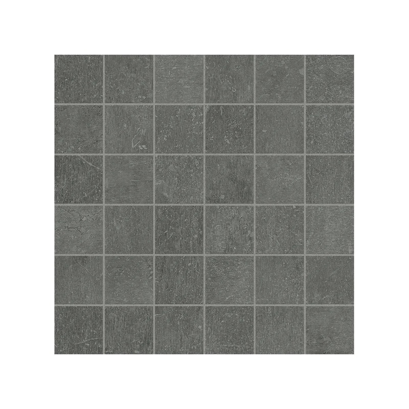 2″ x 2″ Nexus Graphite 36 Piece Matte Porcelain Mosaics. 1 Sheet = .96 Sq. Ft. (69-939) 2″ x