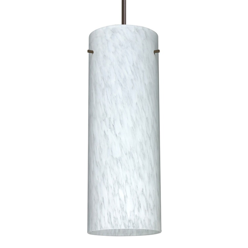 Besa 1JT-412819-BR Besa Stilo 18 Pendant One Light Pendant Bronze