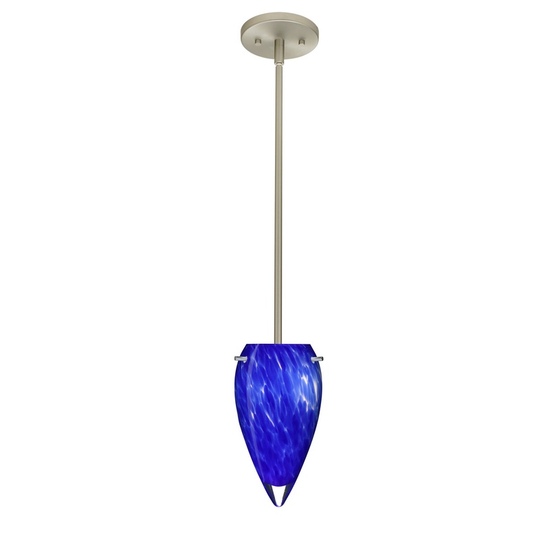 Besa 1TT-412586-LED-SN Juli One Light Pendant Nickel (Discontinued)