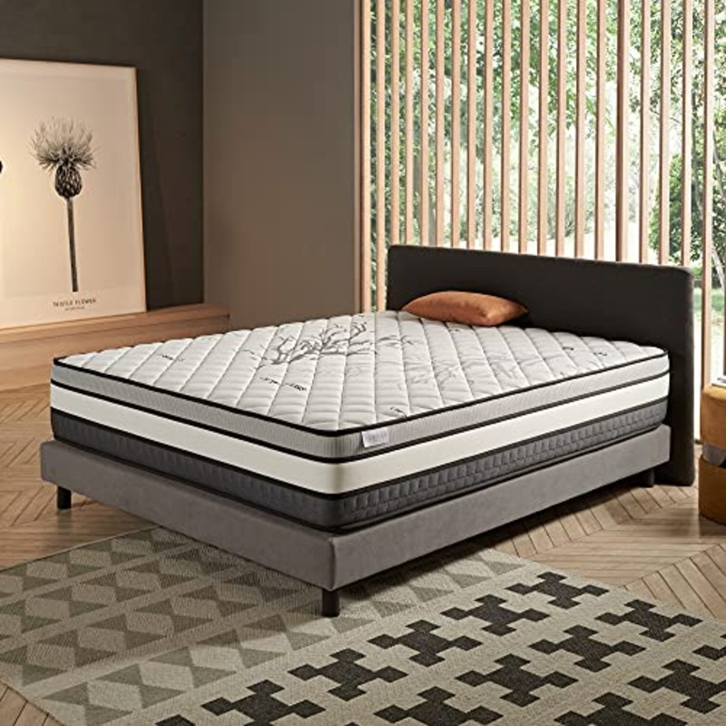 COSMOS | SOLAR | Materasso in Memory Foam 160×190 cm | Schiuma FlexiMax (30Kg/m3) | Visco V90 Termoregolatore | Ottima Traspirabilit | Riposo rigenerante | Ergonomico