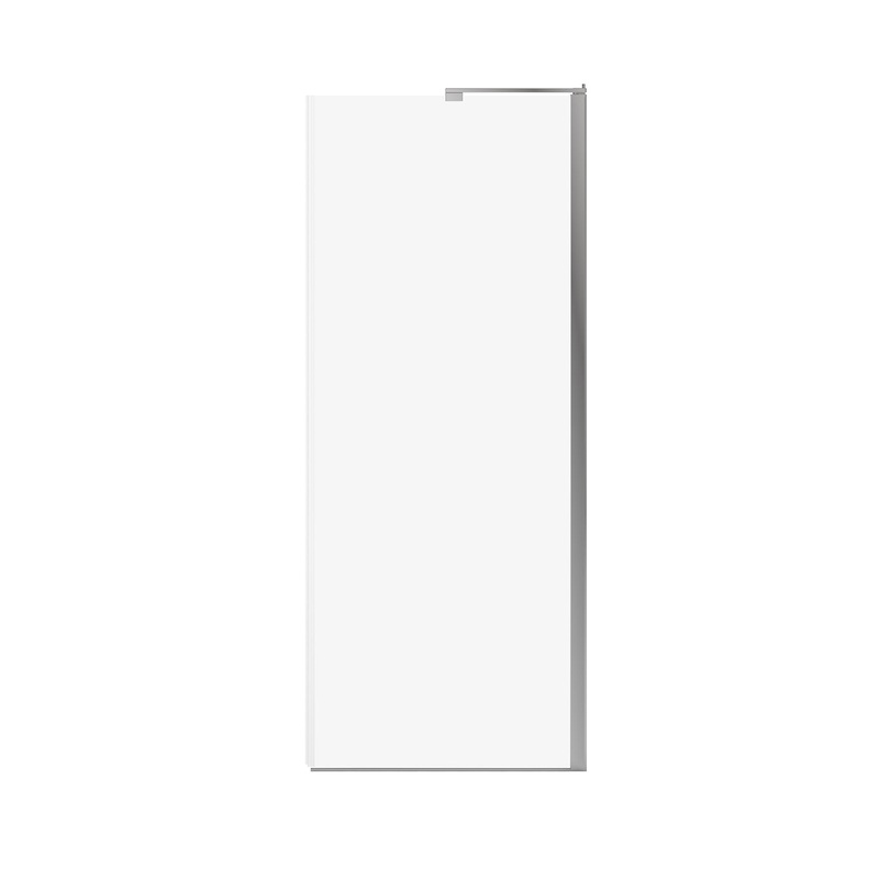 MAAX 139590-810-084-000 Capella 78 Return Panel for 36 in. Base with GlassShield glass in Chrome