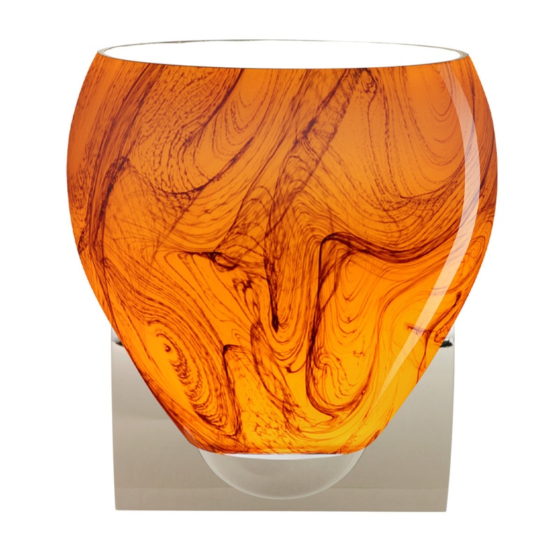 One Light Wall Sconce from the Bolla Collection in Chrome Finish by Besa