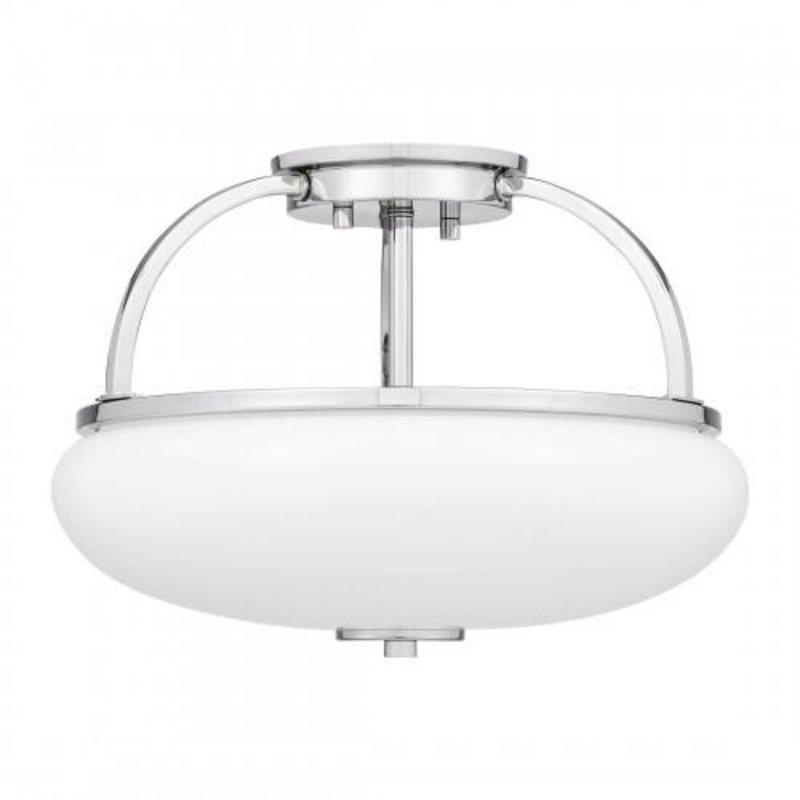 Quoizel QSF5364C Easton Semi flush 3 lights polished chrome Semi-Flush Mount