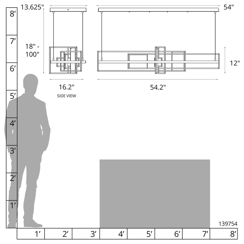 Summer LED Pendant Ink Sterling