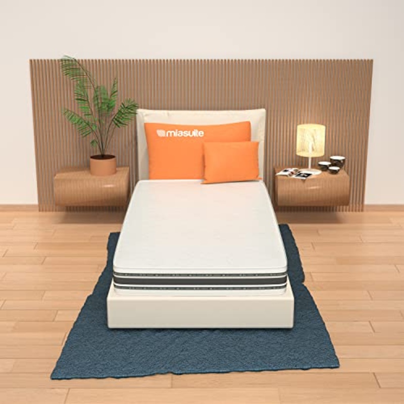AILIME SRL Materasso Zaza’ Singolo 80×190 Memory + waterfoam Alto 18 cm Rivestimento Bayscent