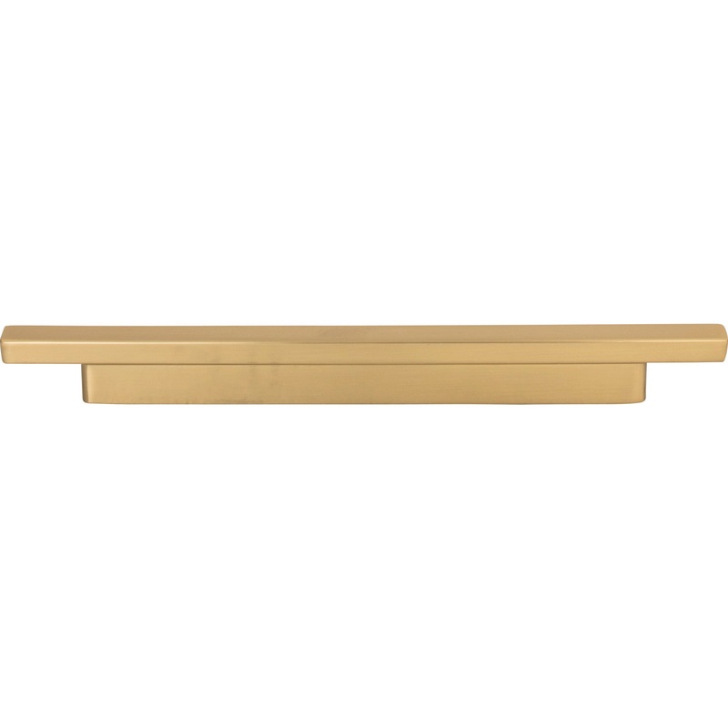 Atlas Homewares Tom Tom Pull 6 5/16 Inch (c-c)  7 9/16 Inch Warm Brass