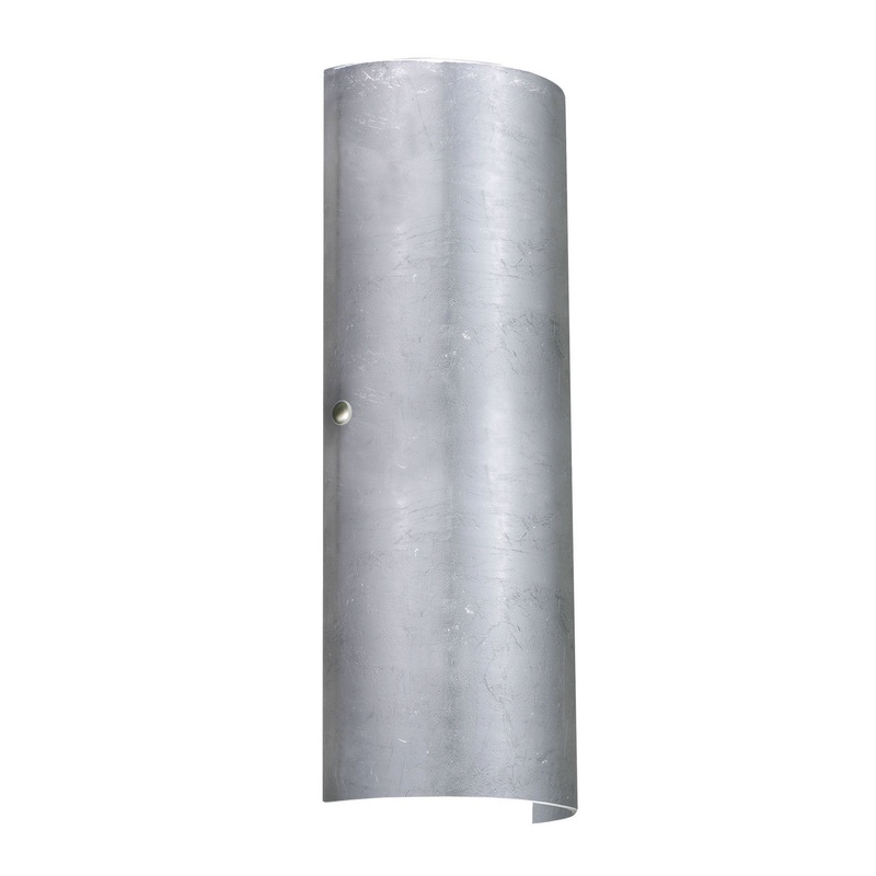 Besa 8193SF-LED-PN Torre Two Light Wall Sconce Polished Nickel