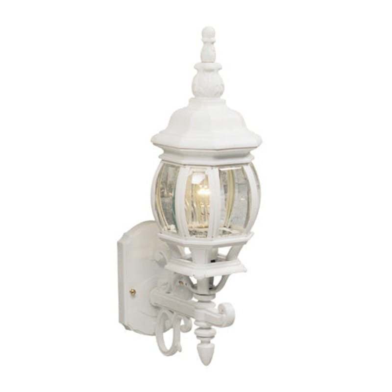Classico Outdoor Wall Light – White / 20.00