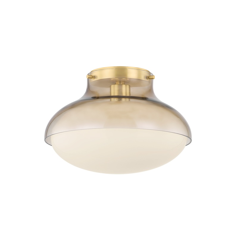 Gianna Flush Mount Aged Brass
