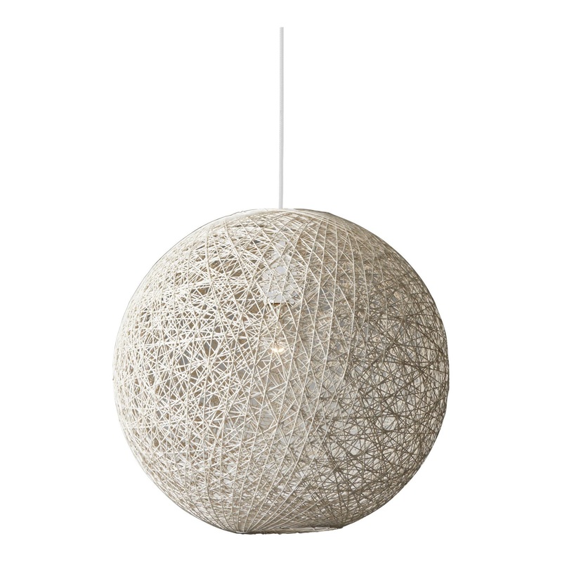 Havana Extra Large Pendant Cream Rattan