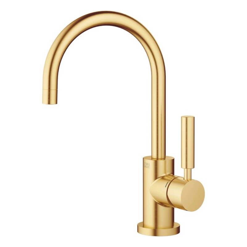 Lavatory Faucet TARA Mixer 1 Lever ADA WaterSense Brushed Durabrass 1.2 Gallons per Minute Pop-Up Waste 1 Hole