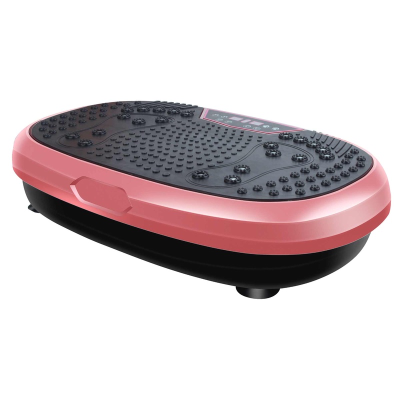 Pink Mini Vibration Platform – Magnet Therapy Vibrating Machine Exercise Plate