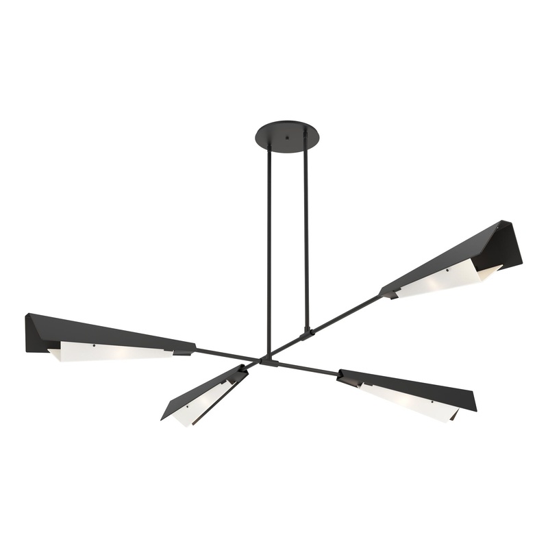 Vertex Large Pendant/Semi-Flush Black Black