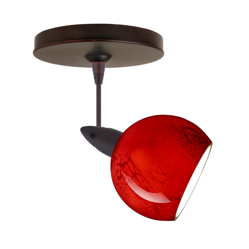 Besa 1SP-1559MA-BR Palla One Light Spotlight Bronze (Discontinued)