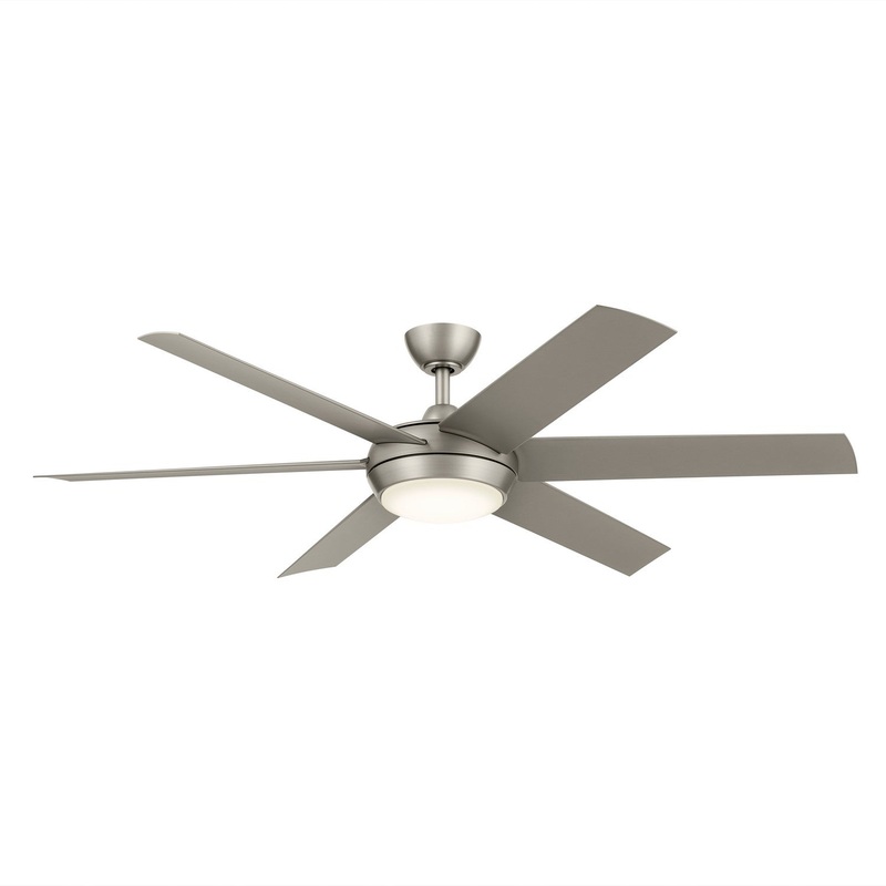 Kichler 310260NI 60″ Ceiling Fan, Brushed Nickel