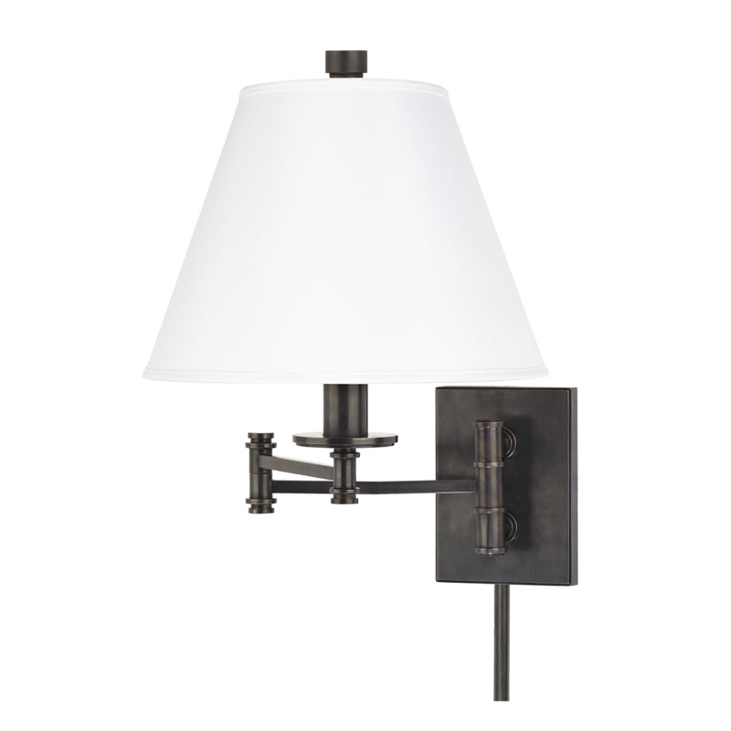 One Light Wall Sconce from the Claremont Collection in Old Bronze Finish by Hudson Valley