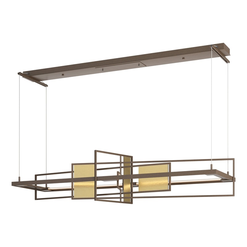 Summer LED Pendant Bronze Modern Brass