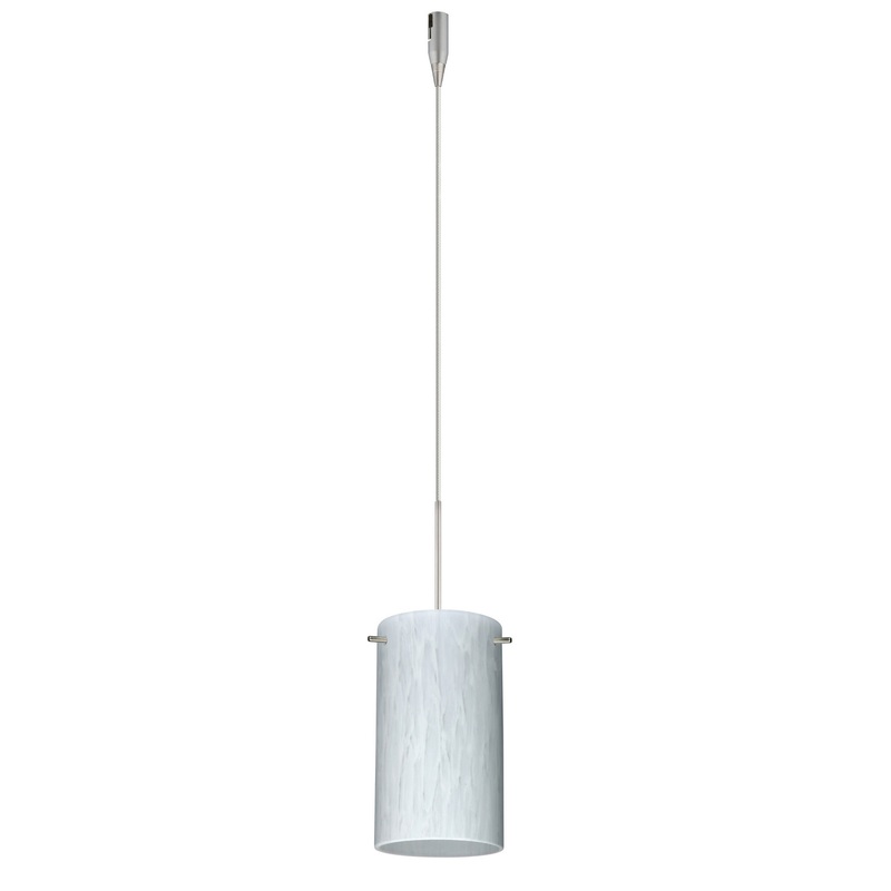 Besa RXP-440419-SN Stilo One Light Pendant Satin Nickel