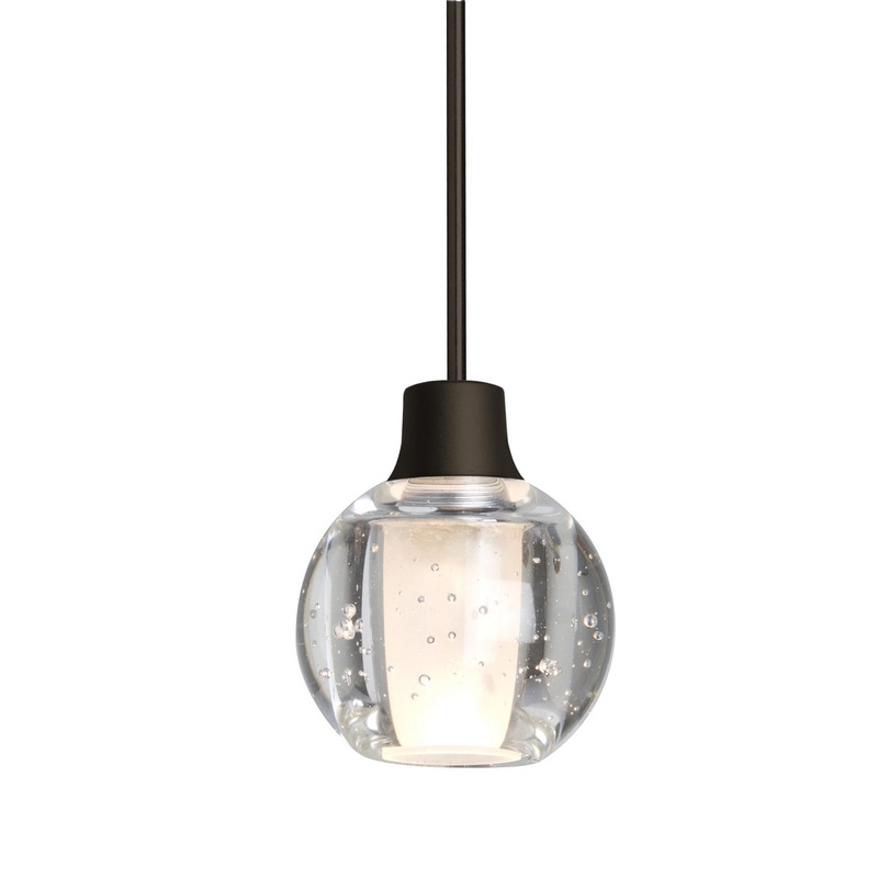 Besa X-BOCA3BB-BR Boca 3 One Light Pendant Bronze