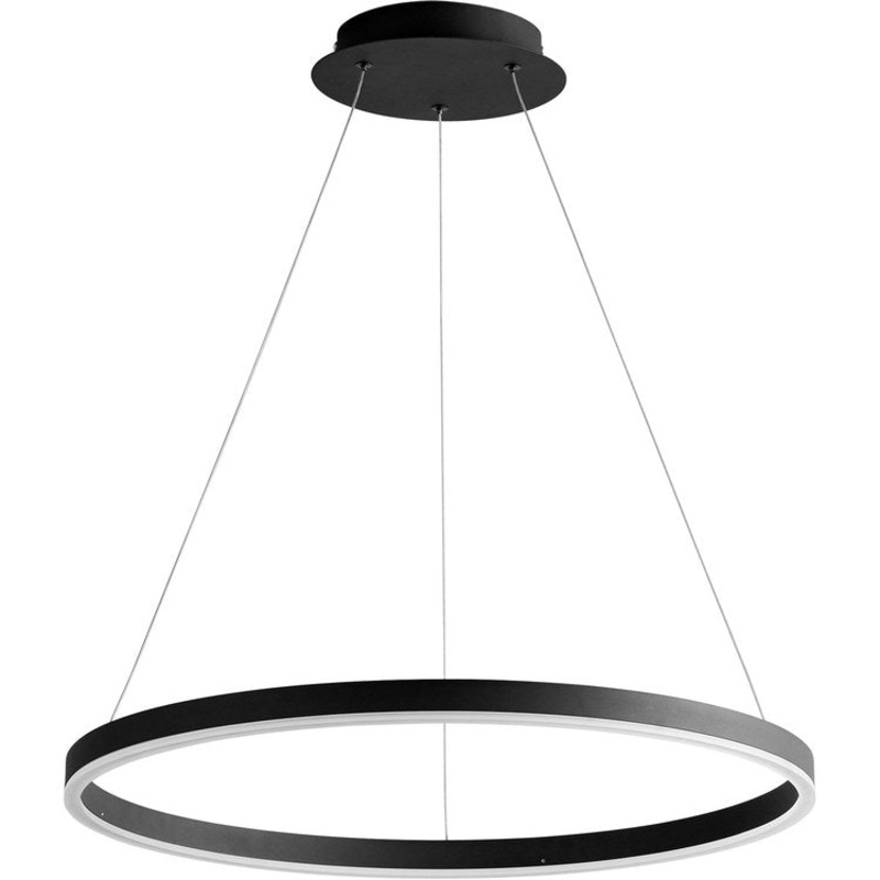 Circulo Single-Light 24″ Pendant – White