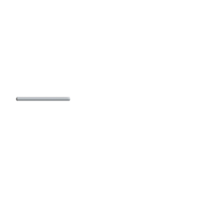 Extension Post from the Monorail Components Collection in Satin Nickel Finish by Besa