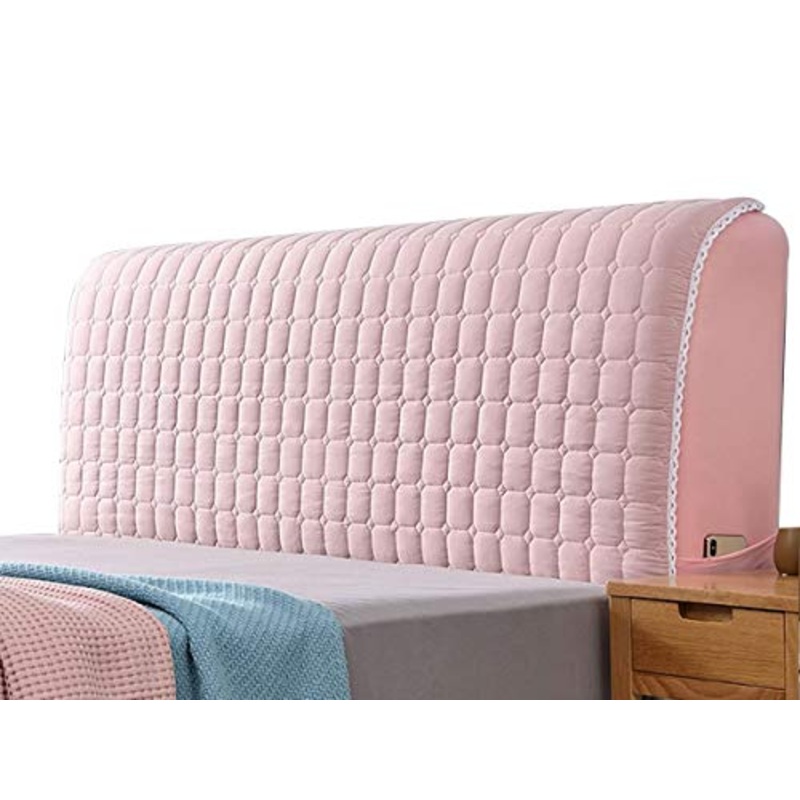 HDGZ Copertura Testiera Letto Fodera Testata Letto Elastica Copertura per Testiera per Letto Fodera Elastica Protezione Decorazione per Camera da Letto (Color : Purple, Size : 1.8M)