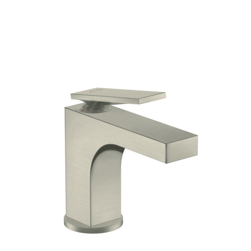Lavatory Faucet Citterio 1 Lever ADA Brushed Nickel 1.2 Gallons per Minute Rigid Less Drain 1 Hole 3-5/8 Inch