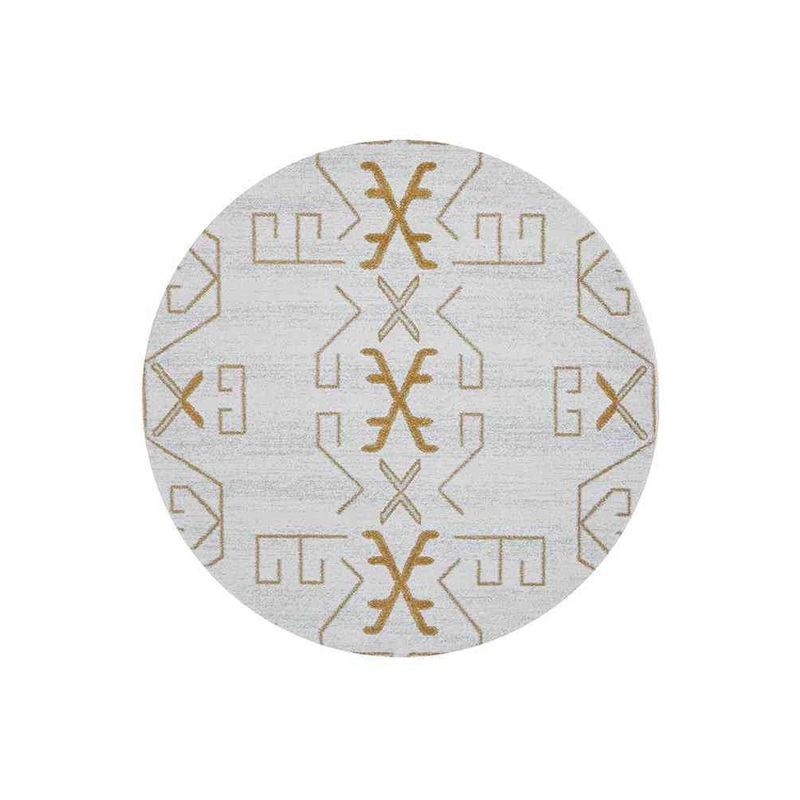 Paradise Round Cala Gold by Rug Culture – 240X240CM – ROUND