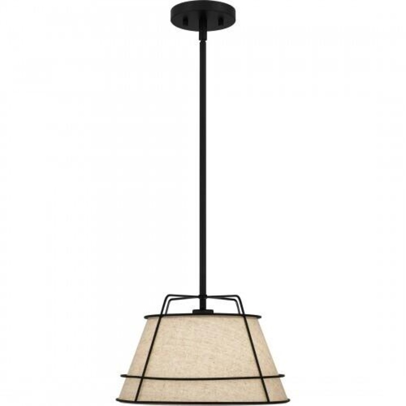 Quoizel QPP5629MBK Quoizel Piccolo Pendant Mini pendant 1 light matte black Mini Pendant