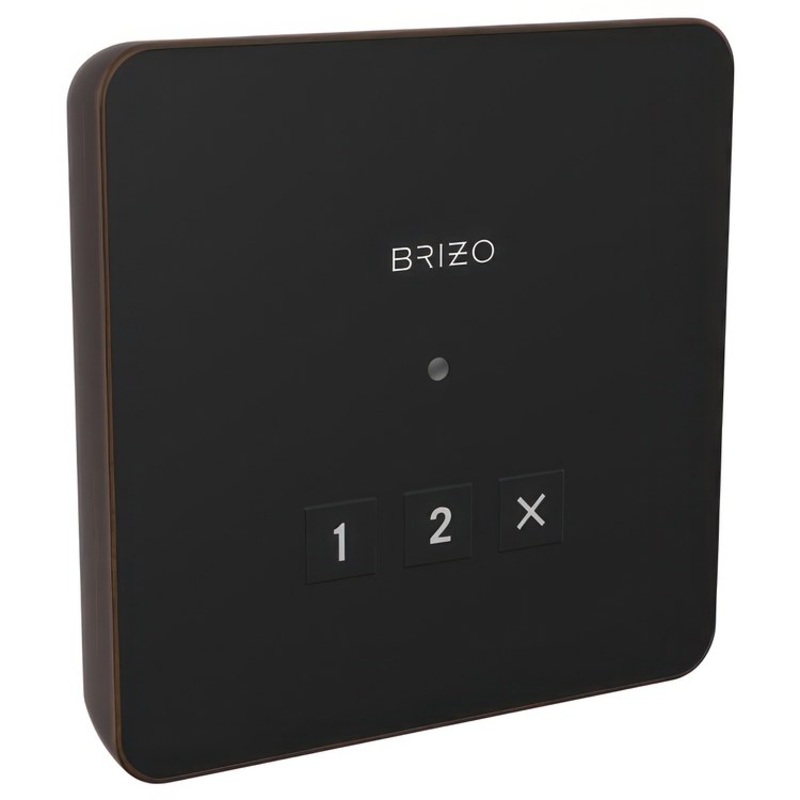 Steambath Control Mystix Elemental Experience Square Exterior Venetian Bronze Surface Mount Outside Steam Room