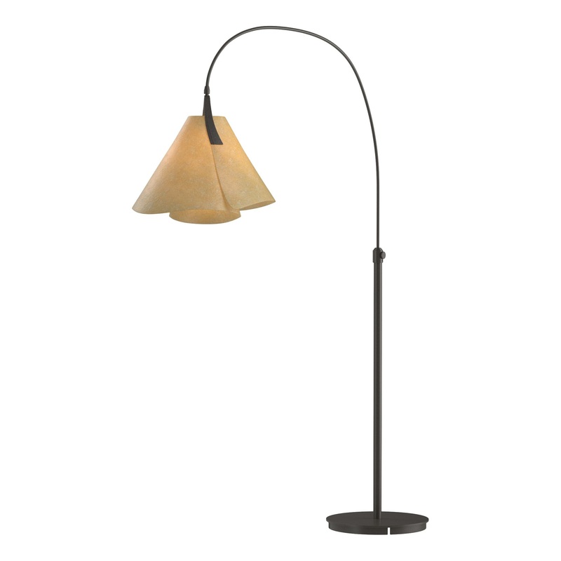 Mobius Arc Floor Lamp Dark Smoke Spun Amber (SI)