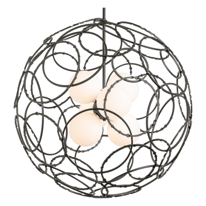 Olympus Orb Pendant Natural Iron