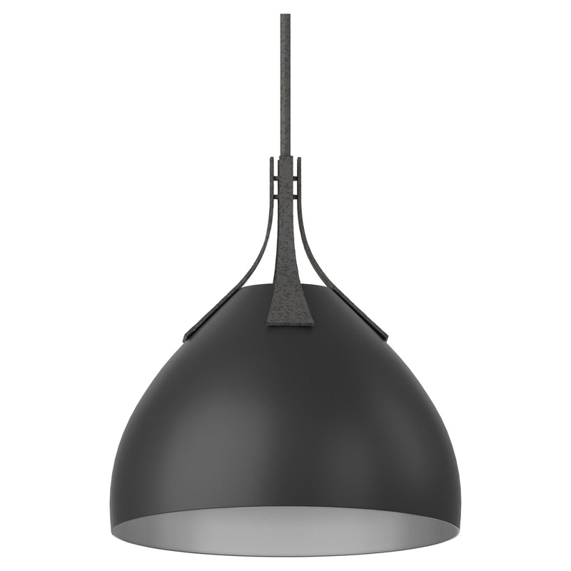 Summit Pendant Natural Iron Black