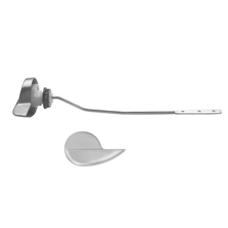 Trip Lever Side Mount Satin Nickel Brass for Toto THU004 Length 10-3/4 Inch