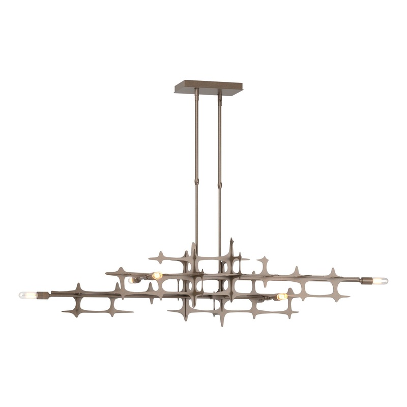 Grid Pendant Bronze