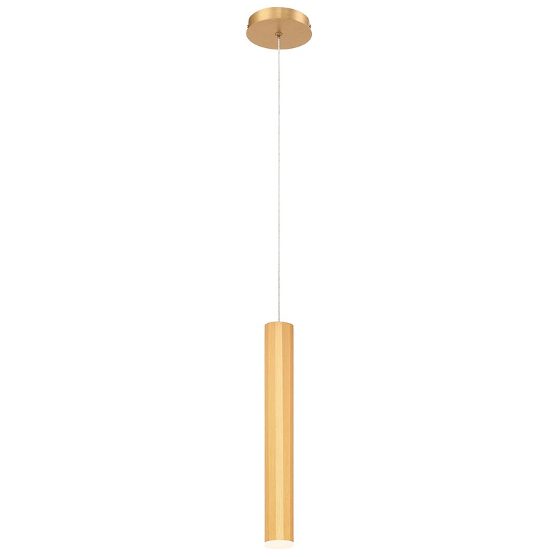 LED Pendant from the Baldwin Collection in Gold Finish by Eurofase