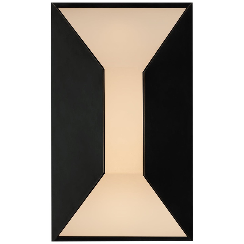 LED Wall Sconce from the Stretto Collection in Bronze Finish by Visual Comfort Signature