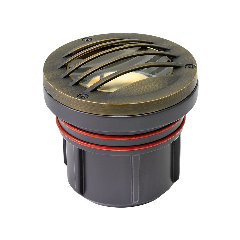 LED Well Light from the Grill Top Well Light Collection in Matte Bronze Finish by Hinkley