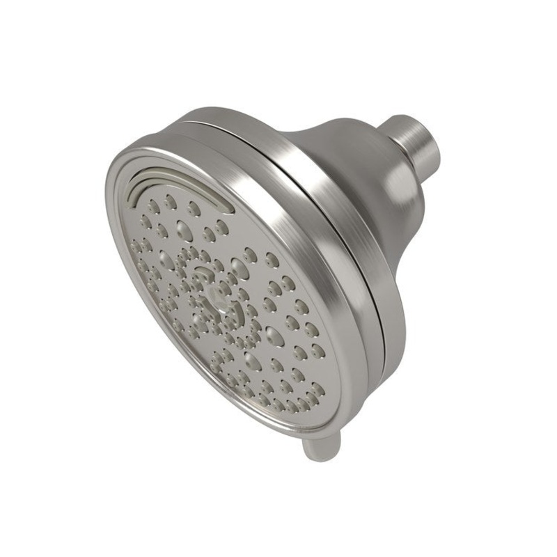 Showerhead HydroMersion Technology 7 Functions Satin Nickel 4 Inch 2.0 Gallons per Minute Round