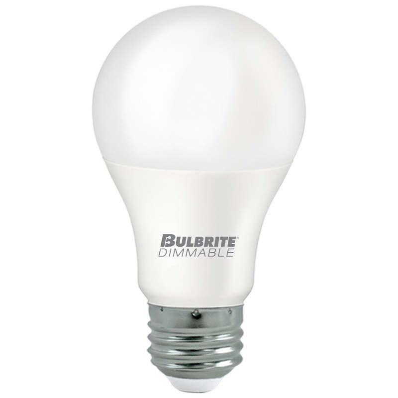 8.5 Watt LED Frost, 750  Lumens, E26 base, 120 Volt Light Bulb by Bulbrite (Pack of 4)