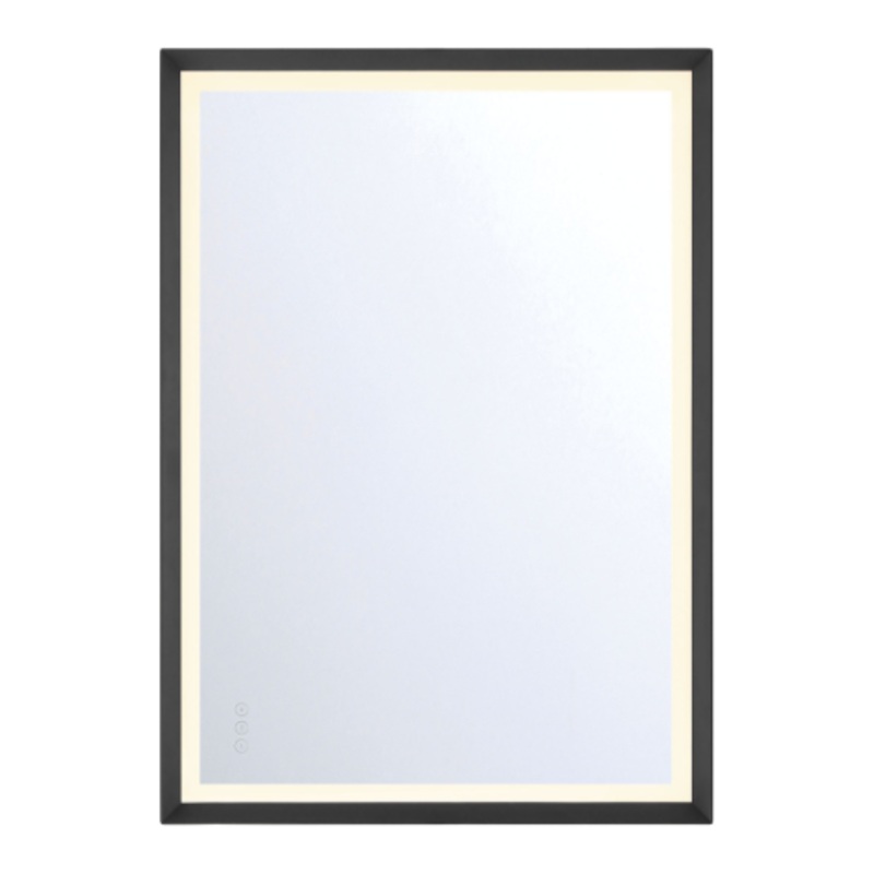 Artell 30×42″ LED Mirror Black