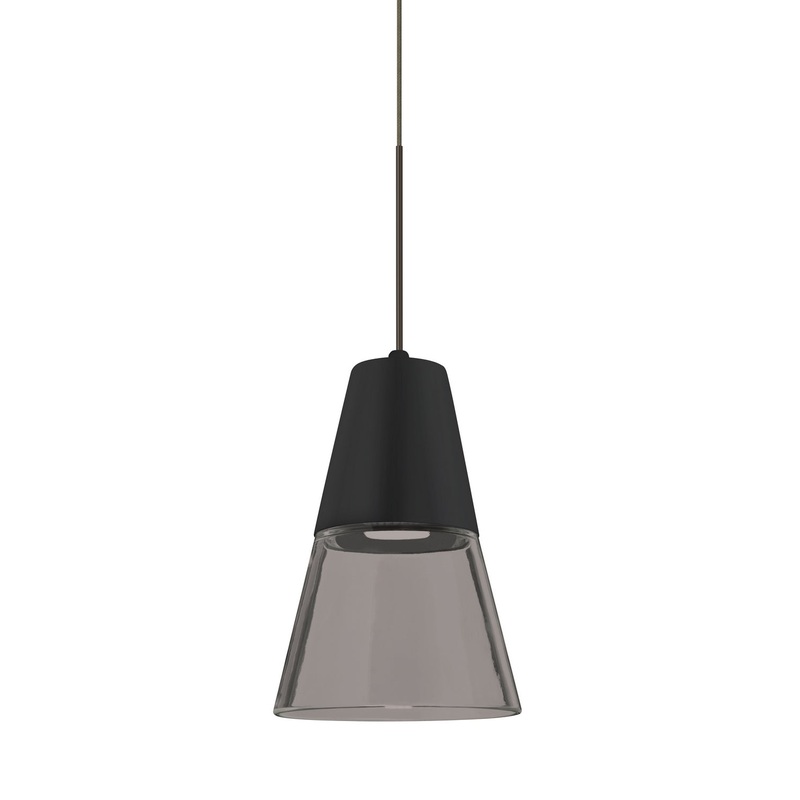 Besa 1XP-TIMO6BS-LED-BR Timo 6 One Light Pendant Bronze (Discontinued)