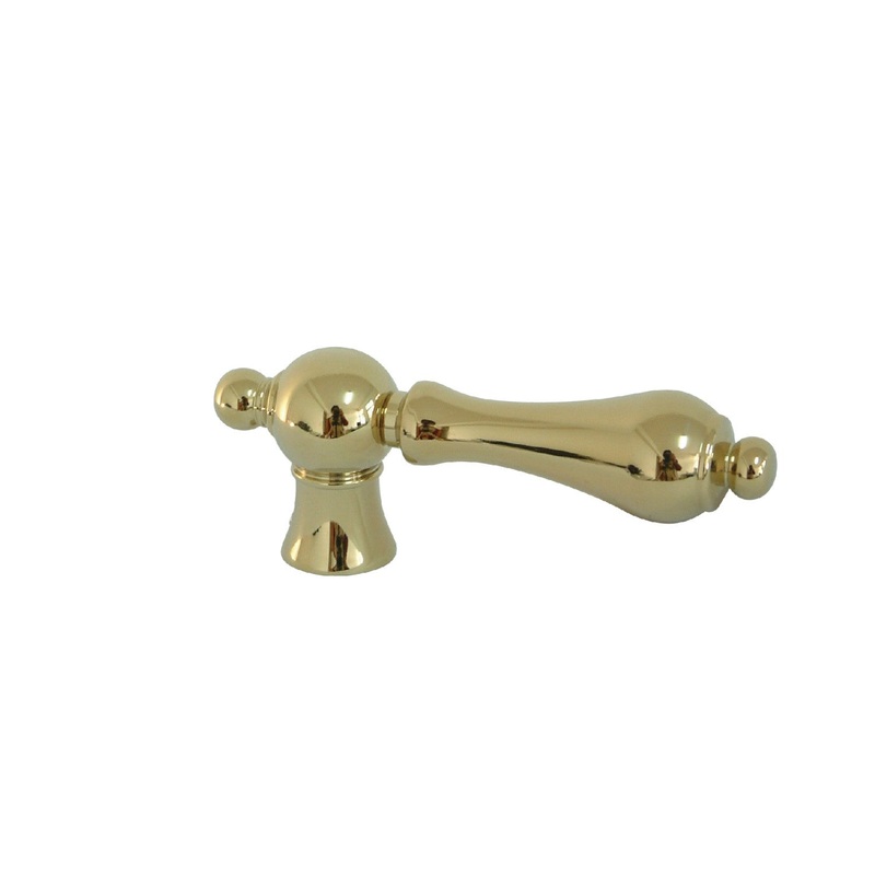 KSH7612AL Metal Lever Handle, Polished Brass