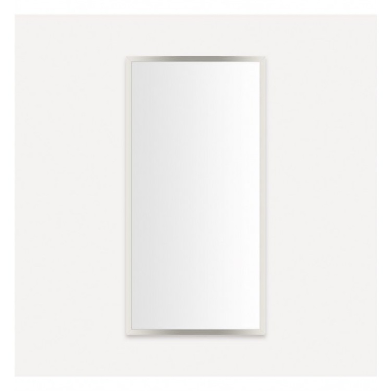 Medicine Cabinet Profiles 20W x 40H x 6D Inch 1 Doors Mirror Polished Nickel Flat Top Reversible Non-Electric