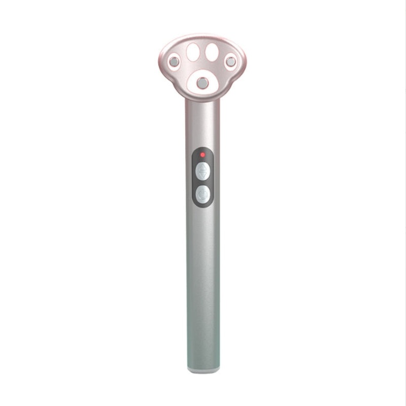 Pink New Cat Claw Eye Massager – Microcurrent Vibrating Eye Serum Device