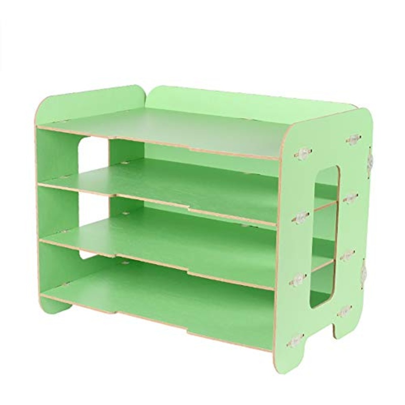 Schedario Classificatore Verticale Cartella del Desktop, Portariviste in Legno Scaffale per Cancelleria A pi Piani, Forniture per Ufficio O Articoli per La Casa (Size : #1)
