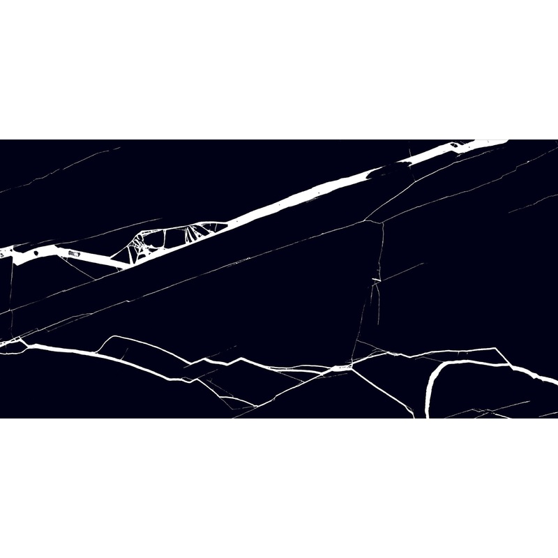 Spider Black 24″ x 48″ Polished Floor and Wall Tiles