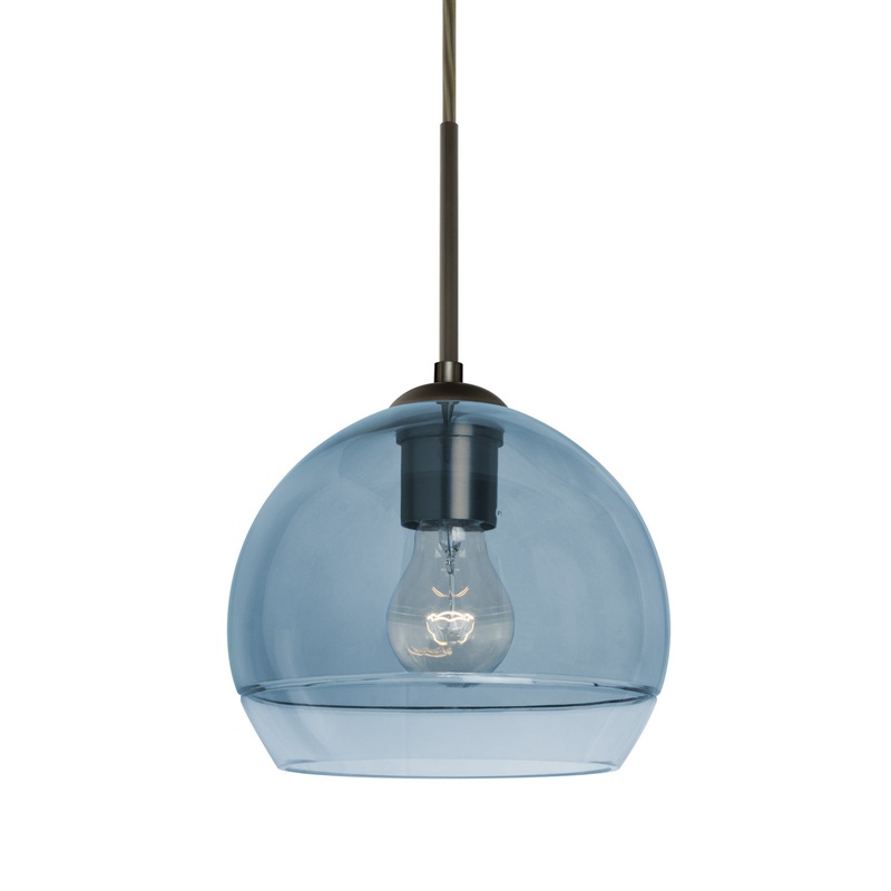 Besa 1JT-ALLY8BL-BR Ally One Light Pendant Bronze