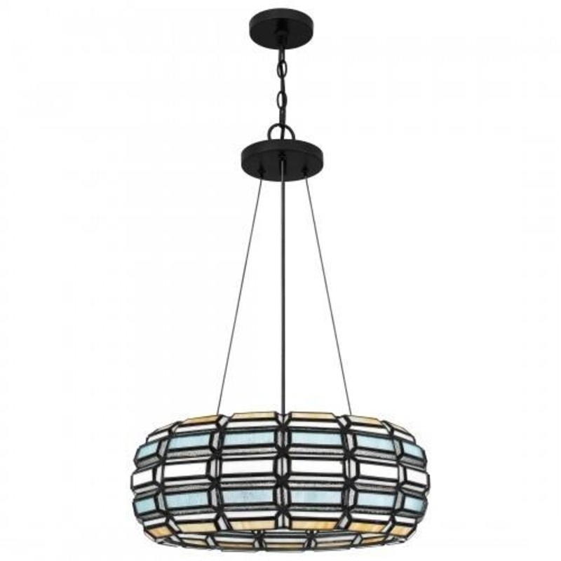 Quoizel TF5334MBK Shanghai Pendant 3 lights matte black Pendant